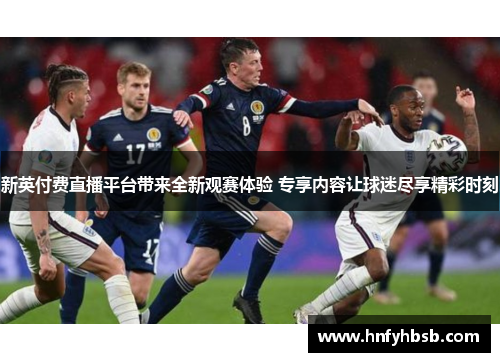 新英付费直播平台带来全新观赛体验 专享内容让球迷尽享精彩时刻